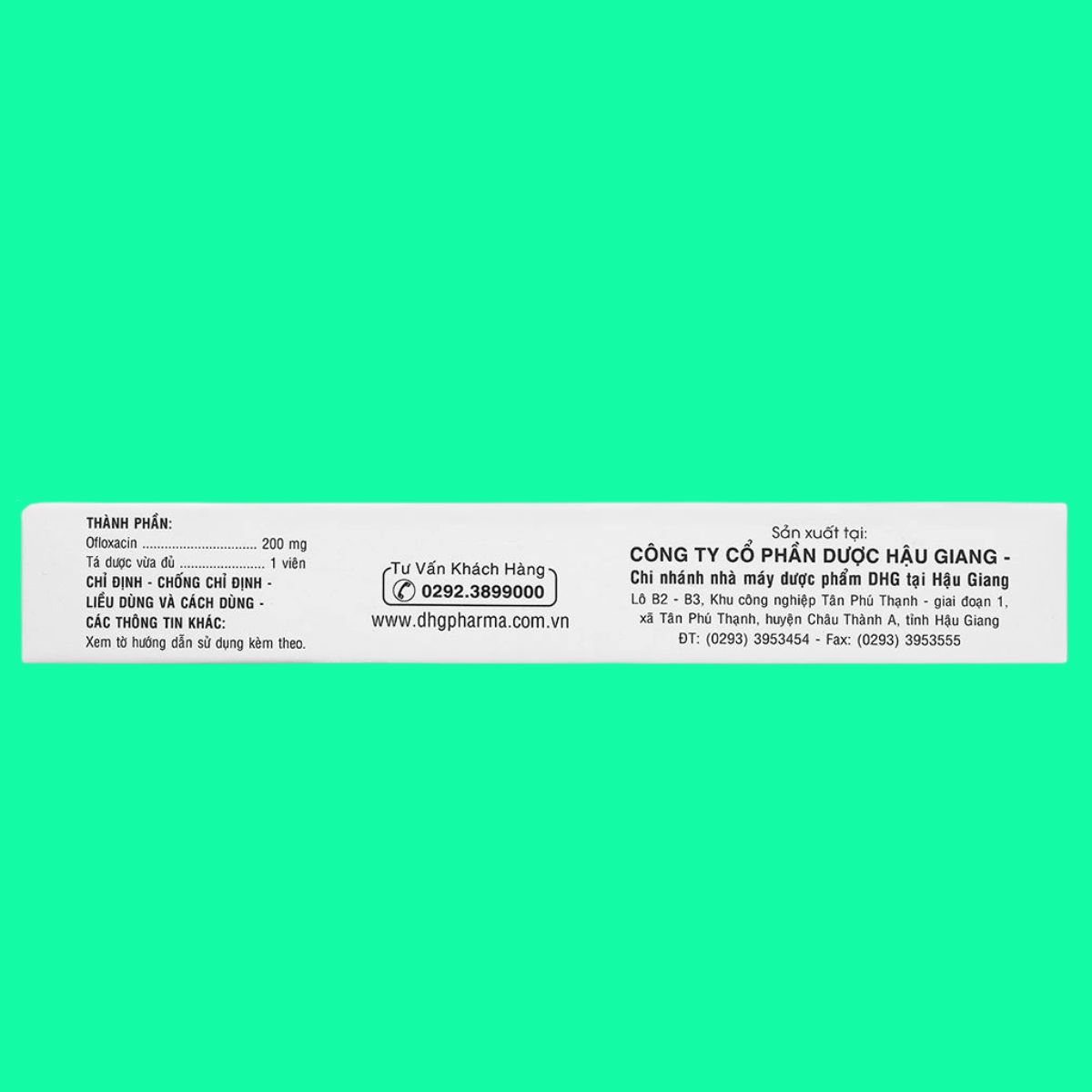 Ofcin 200mg (6) Ofcin 200mg