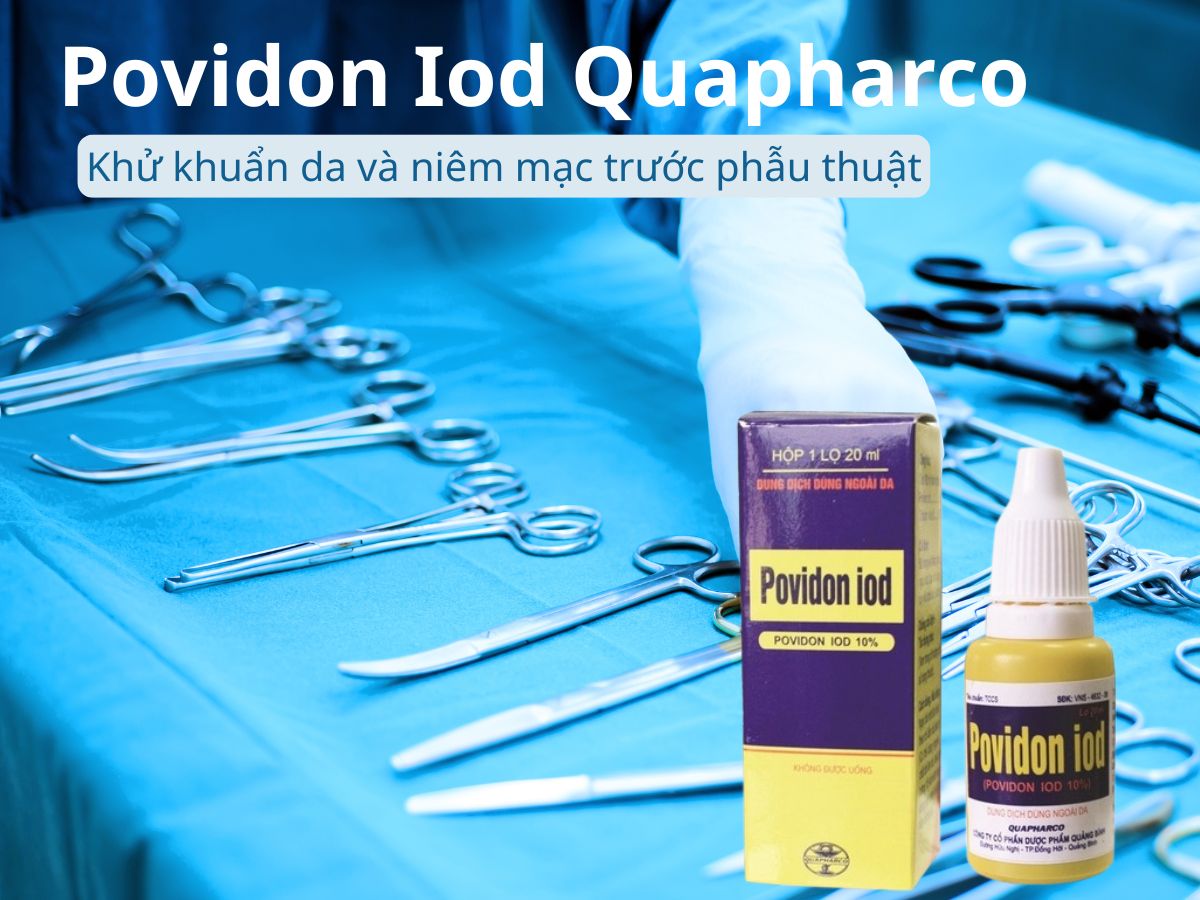 Povidon Iod Quapharco
