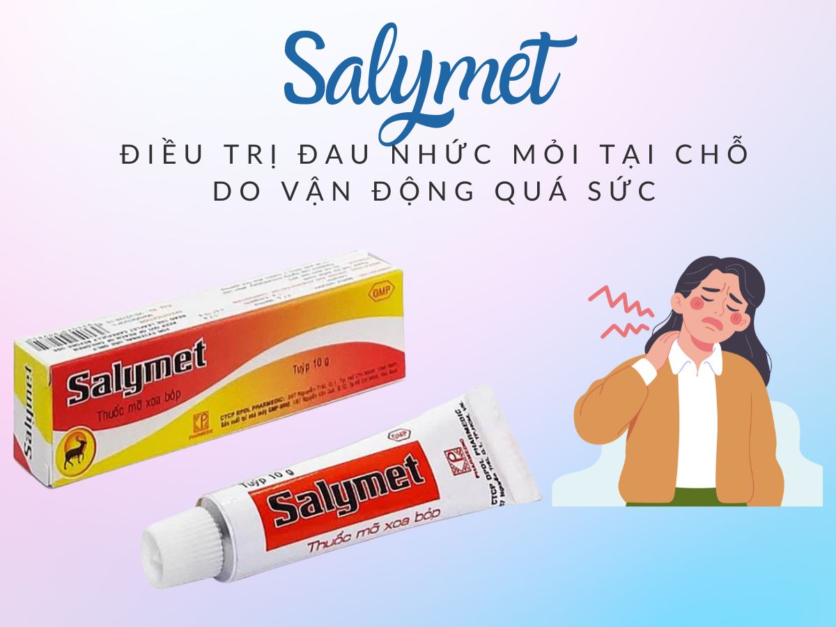 Thuốc Salymet điều trị triệu chứng đau nhức do cảm cúm, tê thấp