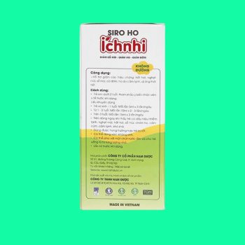 Siro ho Ích Nhi không đường