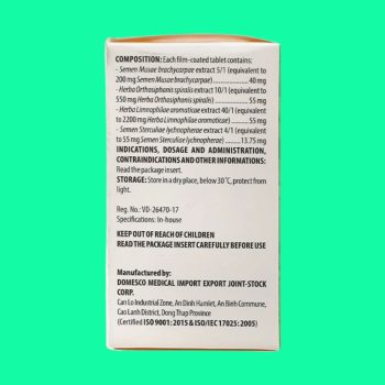 Viên Sỏi Thận Domesco 4 Viên Sỏi Thận Domesco