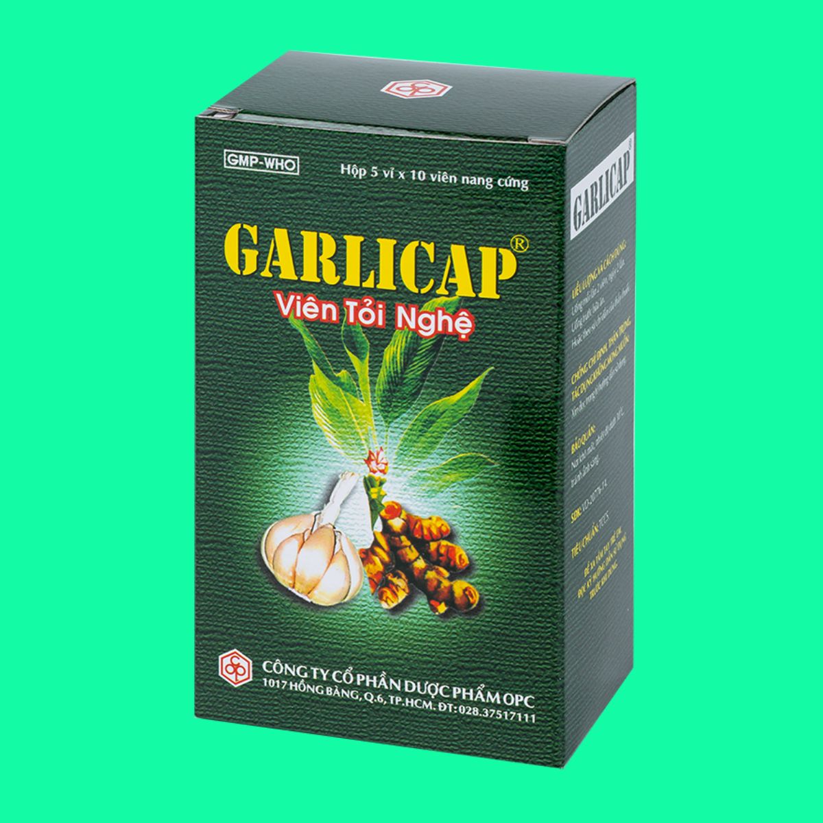 Viên tỏi nghệ Garlicap (5) Viên tỏi nghệ Garlicap