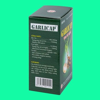 Viên tỏi nghệ Garlicap 6 Viên tỏi nghệ Garlicap