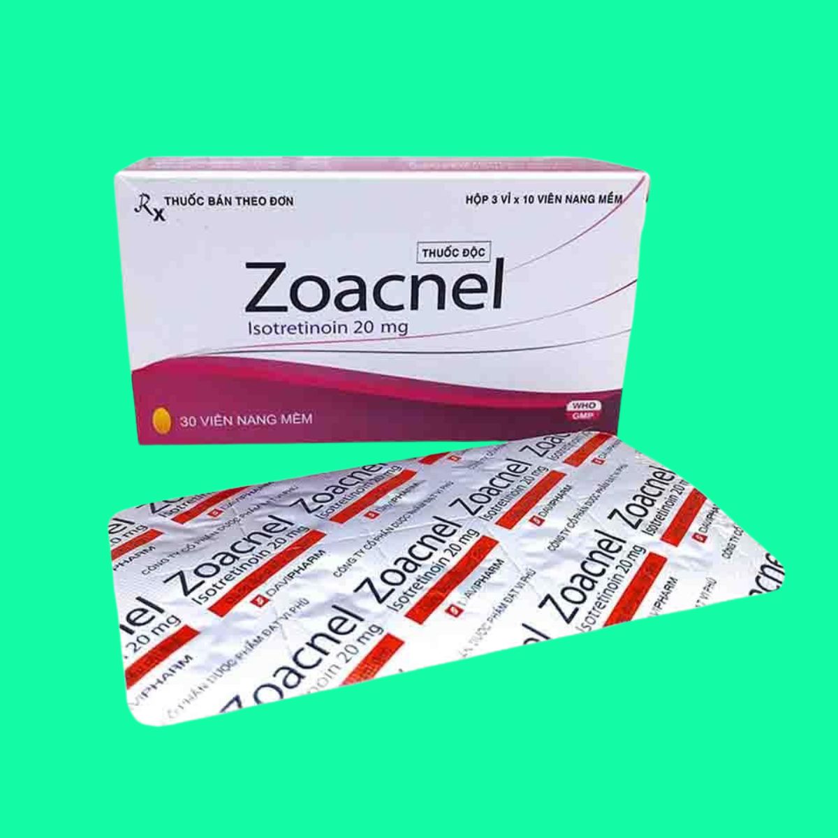 Zoacnel 20mg (1) Zoacnel 20mg