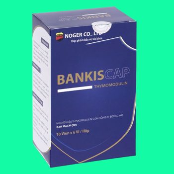 Bankiscap 2 Bankiscap (60 viên) giúp tăng cường sức đề kháng cho cơ thể