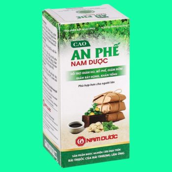 Cao An Phế Nam Dược 2 Cao An Phế Nam Dược 100ml giúp bổ phế, giúp giảm đờm và giảm ho