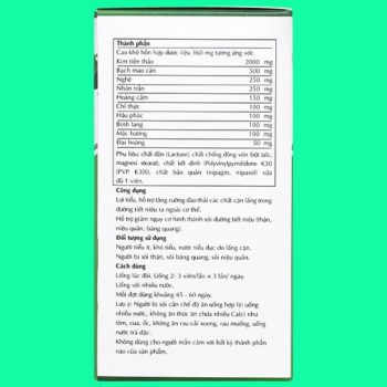 Kim Tiền Thảo IsoPharco (60 viên) giúp lợi tiểu, tăng cường chức năng thận