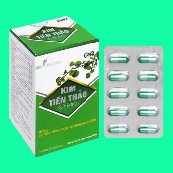 Kim Tiền Thảo IsoPharco (60 viên) giúp lợi tiểu, tăng cường chức năng thận