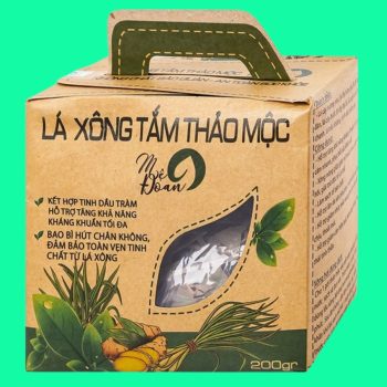 Lá Xông Thảo Mộc Mệ Đoan giúp làm giảm nhanh các biểu hiện cảm