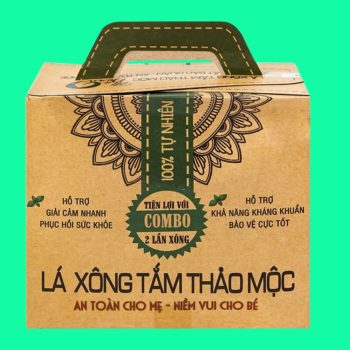 Lá Xông Thảo Mộc Mệ Đoan giúp làm giảm nhanh các biểu hiện cảm