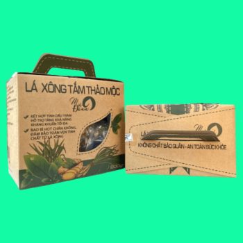 Lá Xông Thảo Mộc Mệ Đoan giúp làm giảm nhanh các biểu hiện cảm