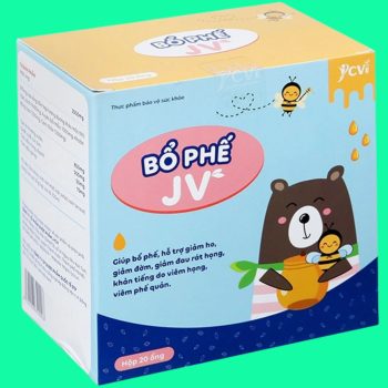 Bổ Phế JV giúp bổ phổi, giảm ho, góp phần làm thông thoáng đường hô hấp