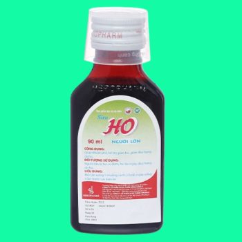 Siro Ho Người Lớn 90ml giúp giảm ho và làm dịu tình trạng đau rát cổ họng