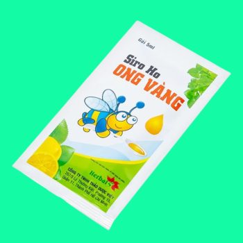 Siro Ho Ong Vàng giúp giảm ho, làm dịu tình trạng đau rát cổ họng