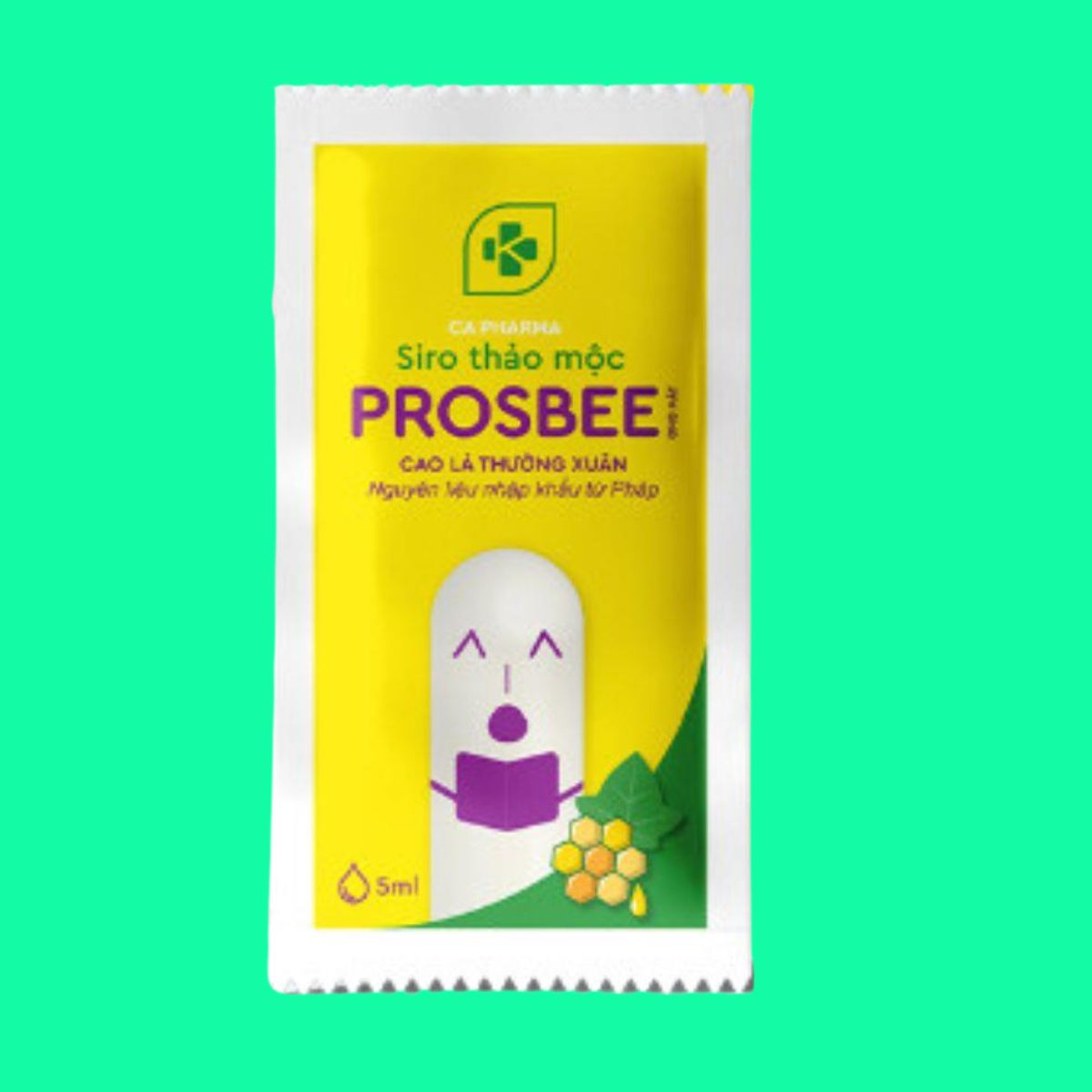 siro-ho-thao-duoc-prosbee-ong-mat-1 Siro ho thảo dược Prosbee Ong mật giúp giảm ho, giảm cảm giác rát cổ họng