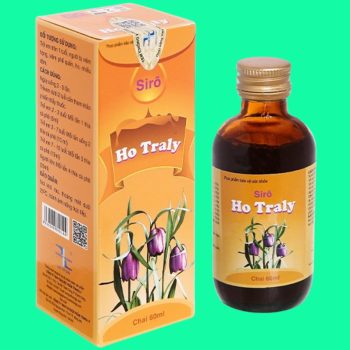 Siro Ho Traly 60ml giúp giảm ho, hỗ trợ làm giảm đờm, đau rát cổ họng