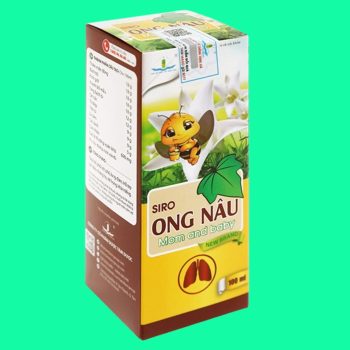 Siro Ong Nâu 100ml giúp bổ phế, long đờm, giảm các triệu chứng ho