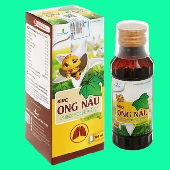 Siro Ong Nâu 100ml giúp bổ phế, long đờm, giảm các triệu chứng ho