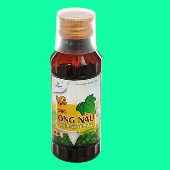 Siro Ong Nâu 100ml giúp bổ phế, long đờm, giảm các triệu chứng ho