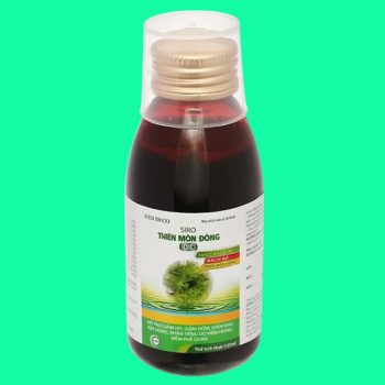 Siro Thiên Môn Đông DC Indico 100ml giúp giảm ho, giảm đau rát cổ họng