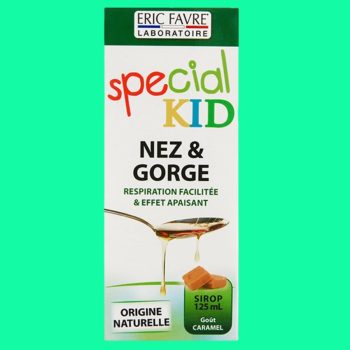 Special Kid Nez & Gorge 125ml giúp cải thiện sự lưu thông của đường hô hấp