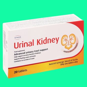 Urinal Kidney (20 viên) giúp tăng cường khả năng đào thải qua đường tiết niệu