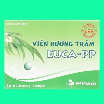 Viên Hương Tràm Euca-PP 30 viên giúp hỗ trợ giảm ho và tiêu đờm