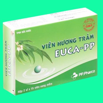Viên Hương Tràm Euca-PP 30 viên giúp hỗ trợ giảm ho và tiêu đờm