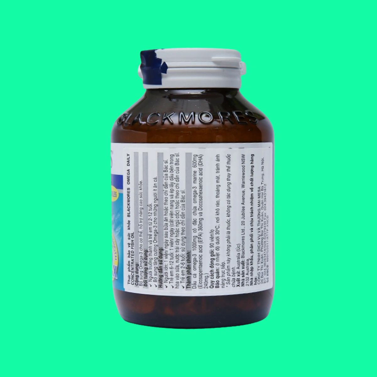 Blackmores Omega Daily Concentrated Fish Oil (3) Blackmores Omega Daily Concentrated Fish Oil