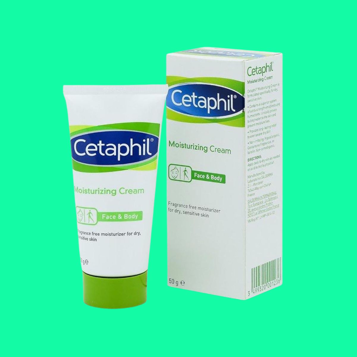 Cetaphil Moisturizing Cream Face & Body (2) Cetaphil Moisturizing Cream Face & Body