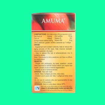 Dầu Gấc Plus Amuma