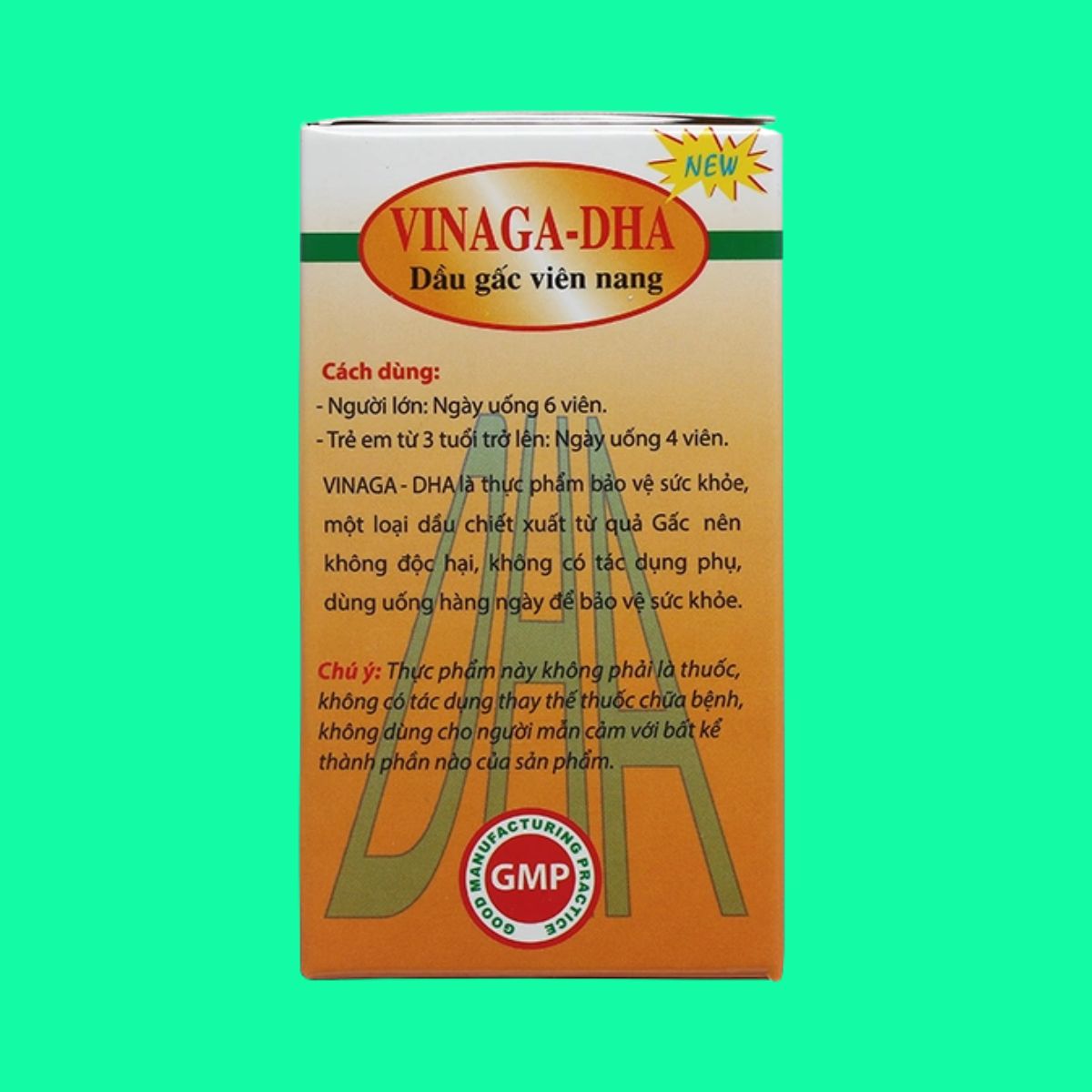 Dầu gấc viên nang Vinaga - DHA (4) Dầu gấc viên nang Vinaga – DHA