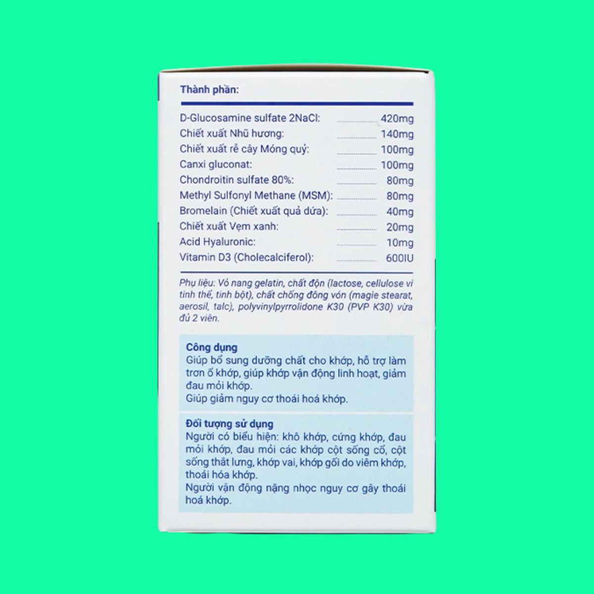 Dưỡng Khớp Kawa (6) Dưỡng Khớp Kawa