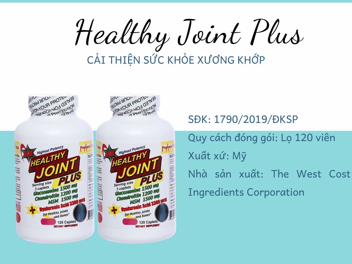 Healthy Joint Plus 10 Healthy Joint Plus giúp khớp vận động linh hoạt