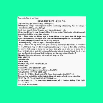 Healthy Life - Fish Oil