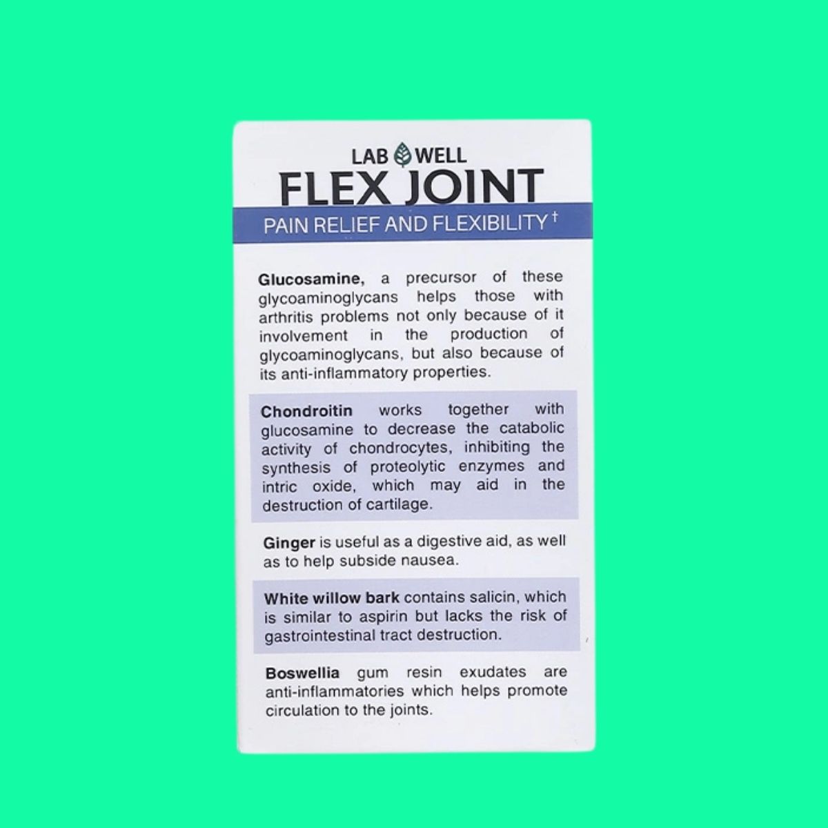 Labwell Flex Joint New Formula (5) Labwell Flex Joint New Formula