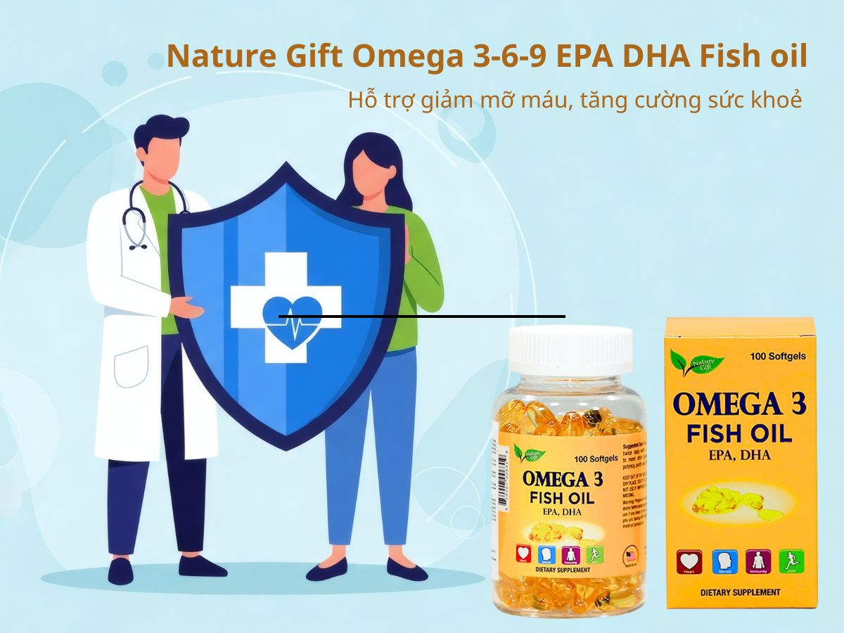 Nature Gift Omega 3-6-9 EPA DHA Fish oil