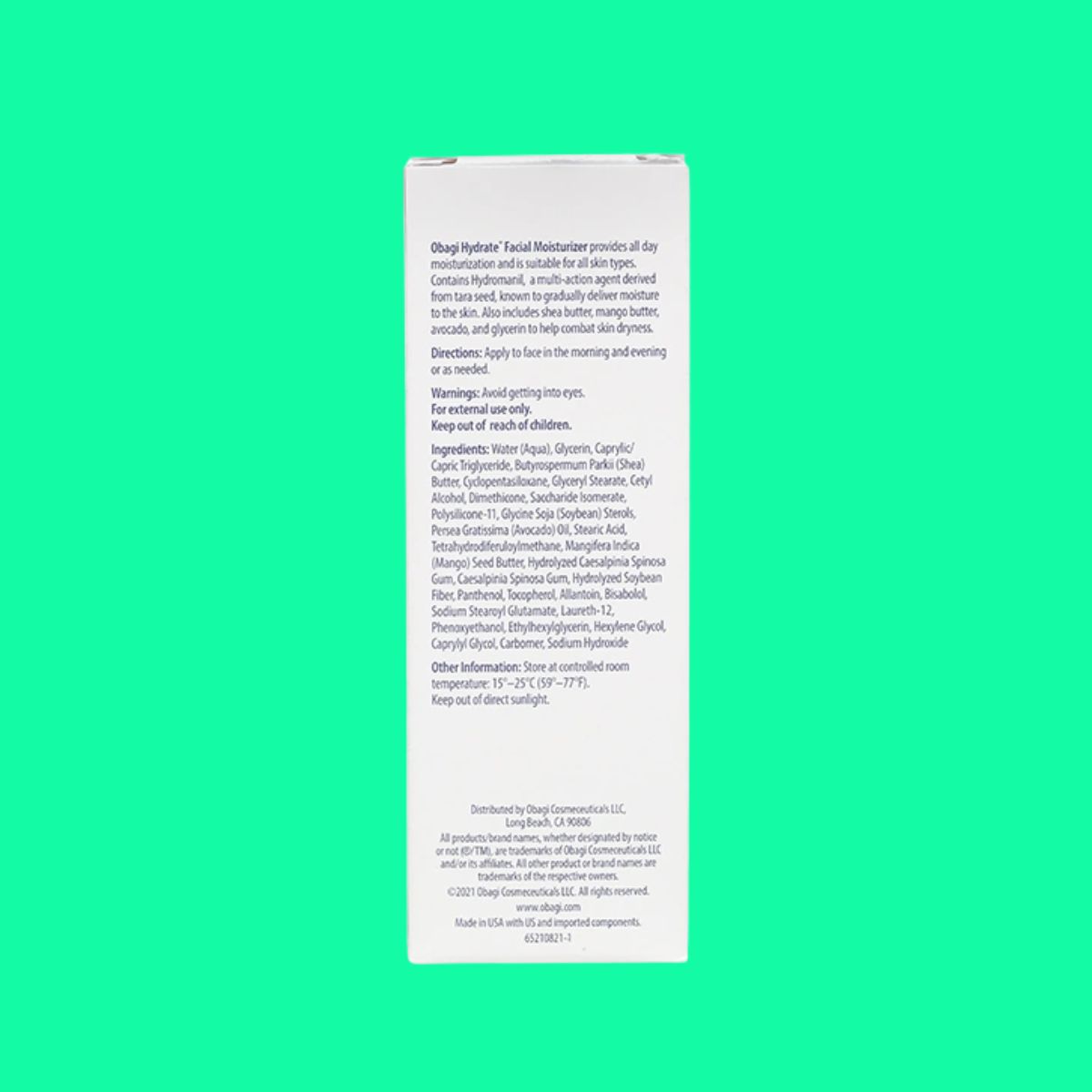 Obagi Hydrate Facial Moisturizer (3) Obagi Hydrate Facial Moisturizer