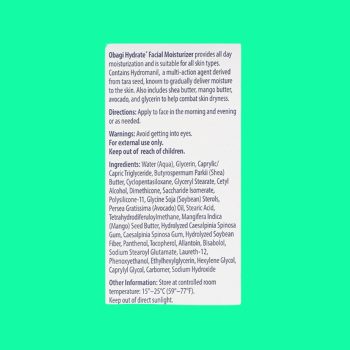 Obagi Hydrate Facial Moisturizer 8 Obagi Hydrate Facial Moisturizer