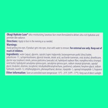 Obagi Hydrate Luxe Moisture-Rich Cream