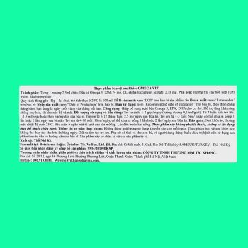 Omega Vit 12 Omega Vit