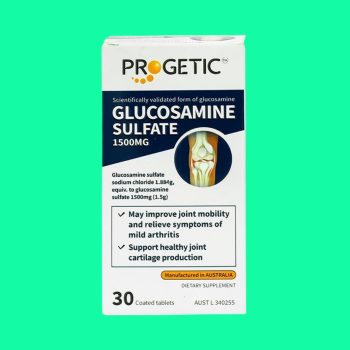 Progetic Glucosamine Sulfate 1500mg