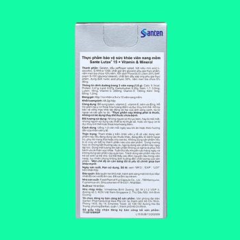 Sante Lutax 15 + Vitamin & Mineral