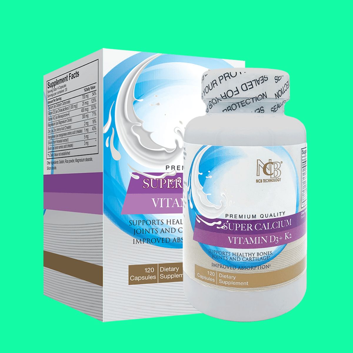 Super Calcium Vitamin D3+K2 (1) Super Calcium Vitamin D3+K2