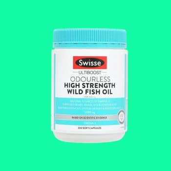 Swisse Ultiboost Odourless High Strength Wild Fish Oil
