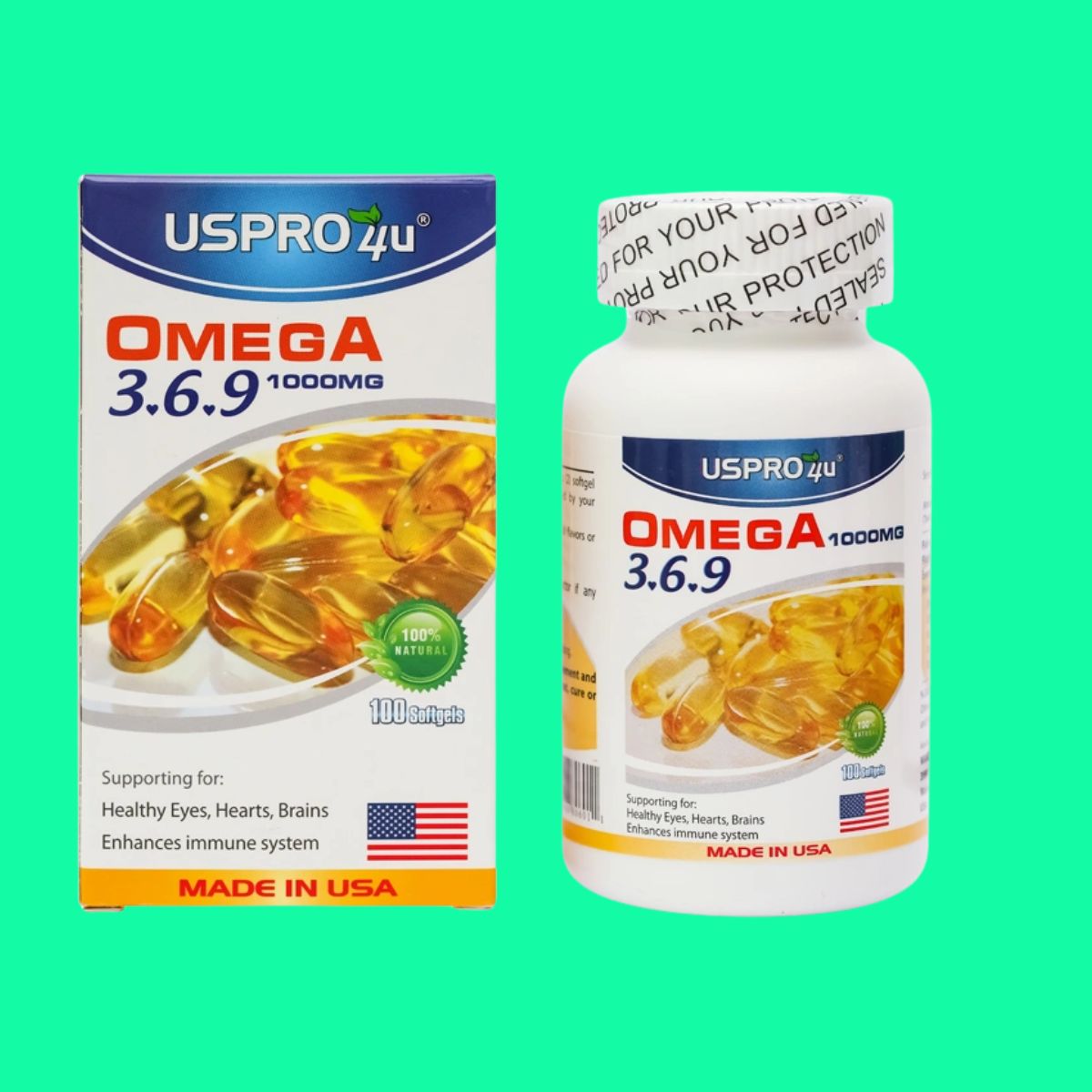 Uspro 4U Omega 3.6.9 1000mg (1) Uspro 4U Omega 3.6.9 1000mg