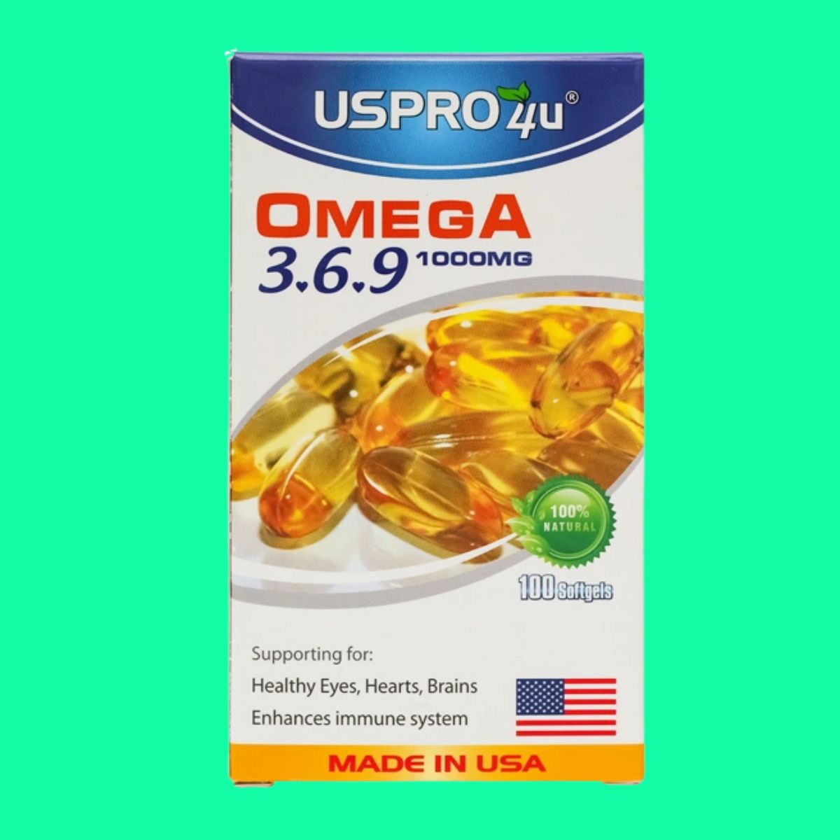 Uspro 4U Omega 3.6.9 1000mg (2) Uspro 4U Omega 3.6.9 1000mg