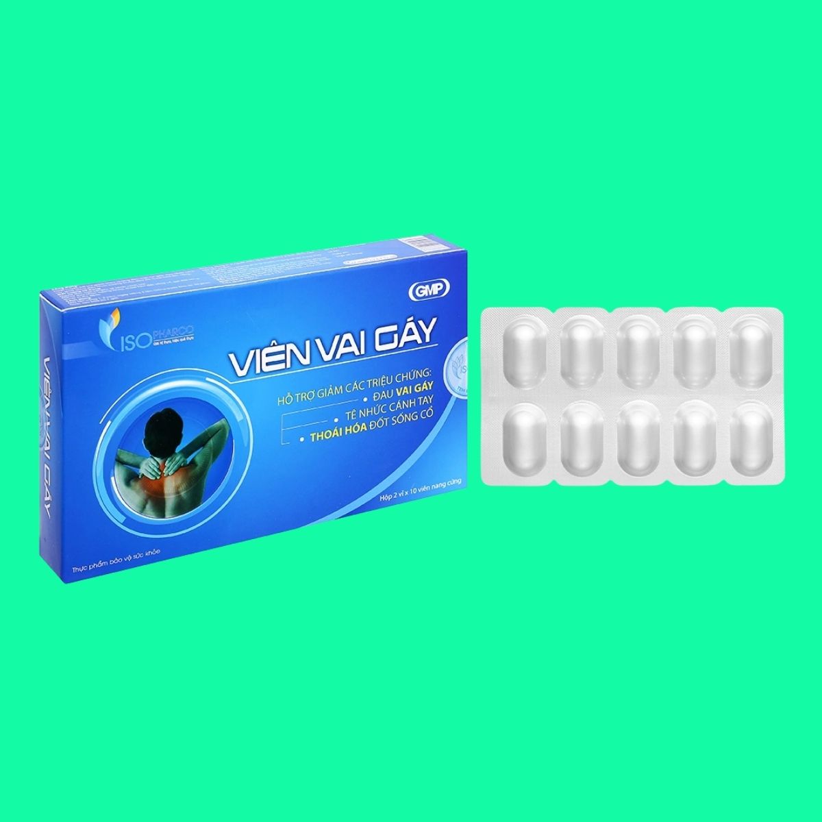 Viên Vai Gáy Isopharco (1) Viên Vai Gáy Isopharco