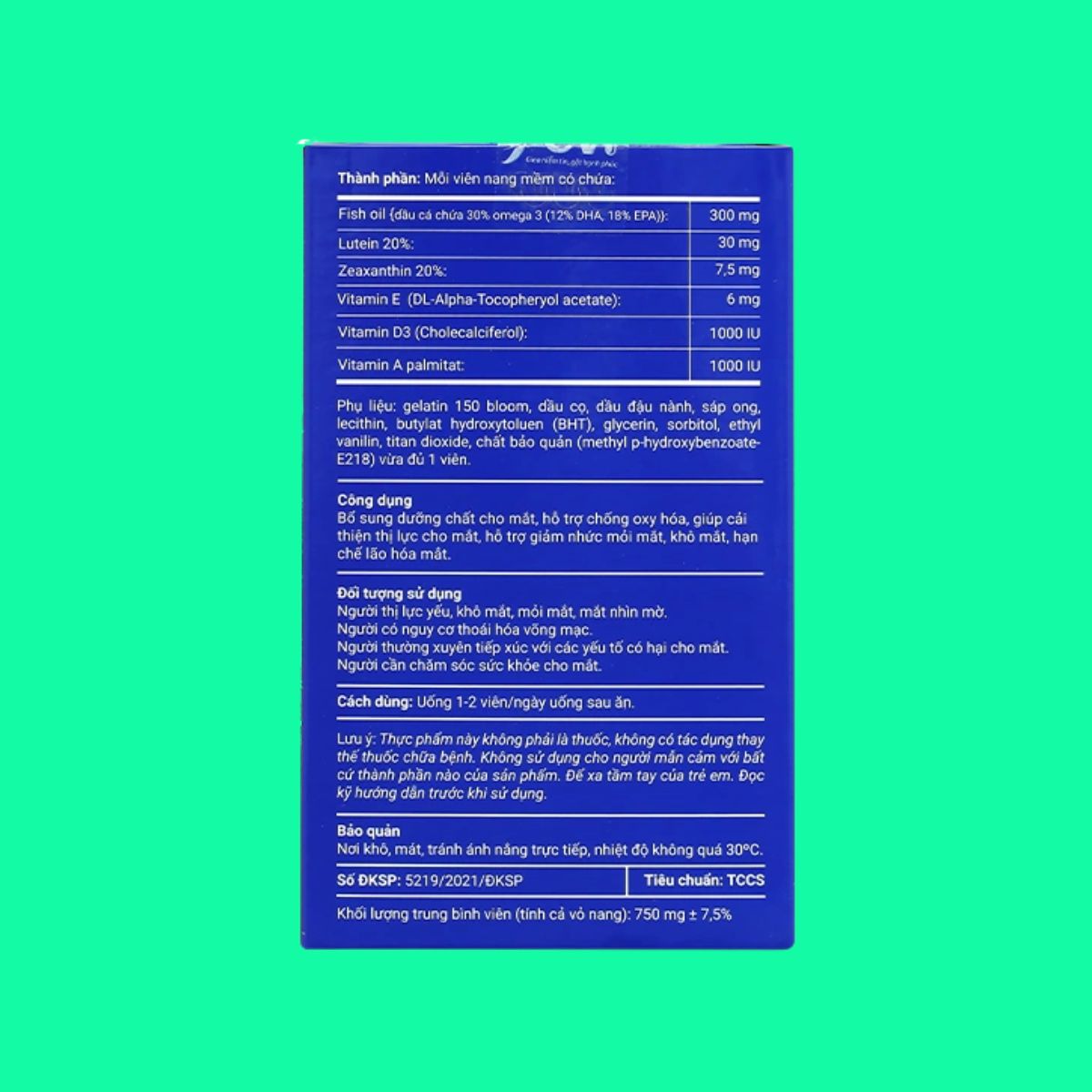 Viên sáng mắt Kawa (3) Viên sáng mắt Kawa