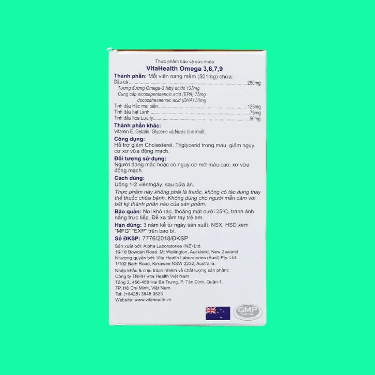 VitaHealth Omega 3,6,7,9 (4) VitaHealth Omega 3,6,7,9